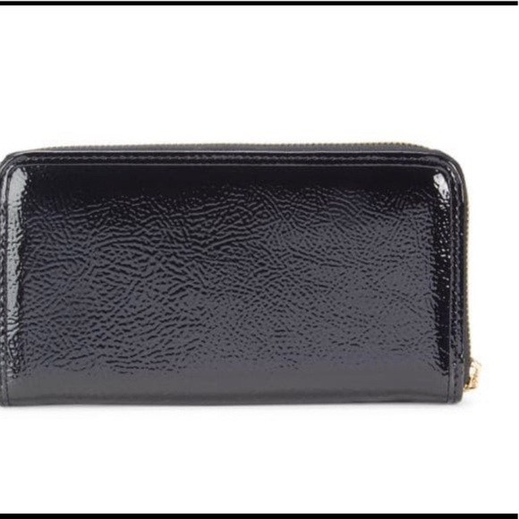 VERSACE JEANS COUTURE Patent Continental Wallet - Picture 2 of 8